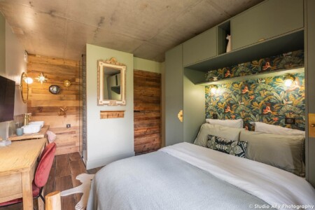 Photographe Chalet De Luxe Dans Les Alpes : Une Chambre