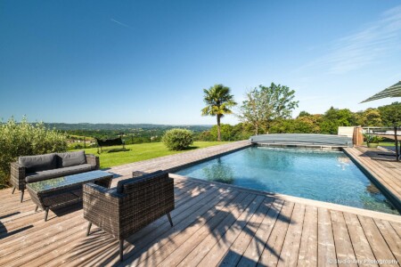 Photographe Immobilier Dans L’avant-pays Savoyard : Vue Depuis La Terrasse