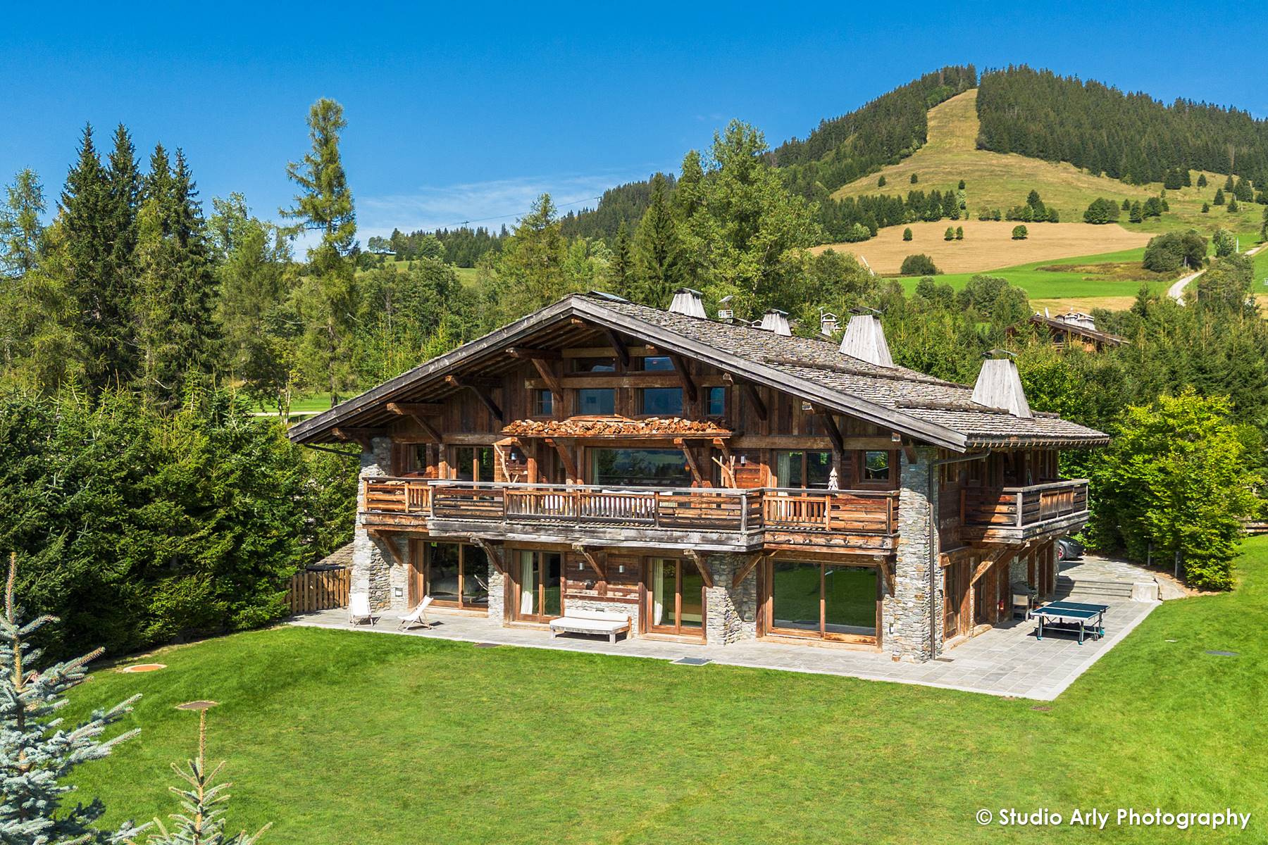 Chalet de luxe à Megève sous le Mont d'Arbois