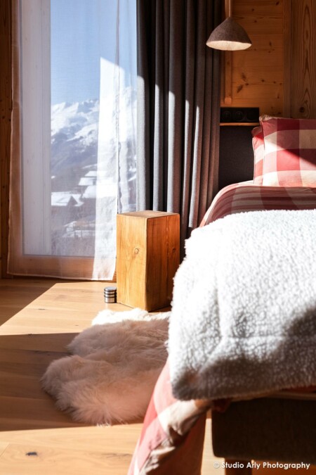 Chambre dans un chalet de montagne en Haute Tarentaise (Montvalezan)