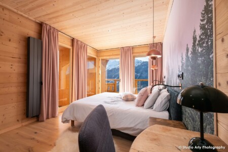 Chambre dans un chalet de montagne en Haute Tarentaise (Montvalezan)